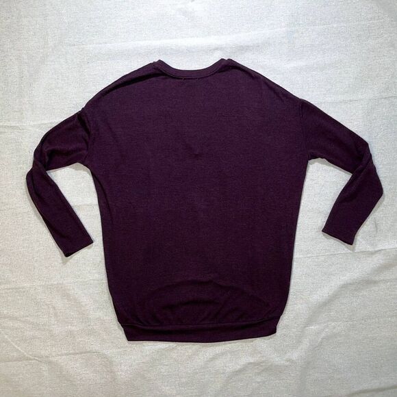 Wilfred Free - Aritzia | Plum Long Sleeve Tunic Top | Small - Picture 2 of 10